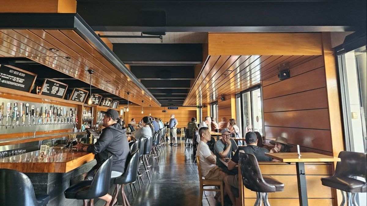 Inside of a restaurant