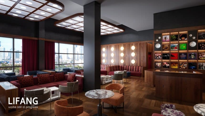 Rooftop Lounge Concept Slated For Moxy Downtown Development