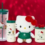 Starbuck x Hello Kitty holiday merchandise