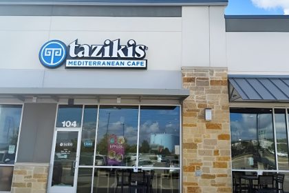 Taziki’s Mediterranean Café is opening its third Central Texas restaurant this October in Northeast San Antonio’s Encino Park.