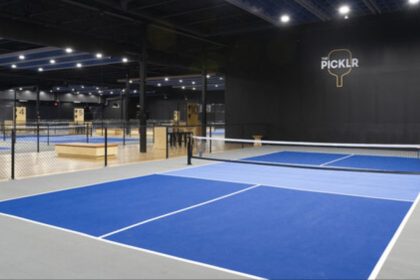 Pickleball court