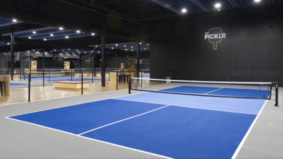 Pickleball court