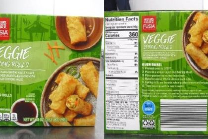 Tai Foong USA issued a recall of product containing shrimp