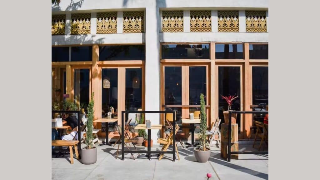External view of Croft Alley restaurant