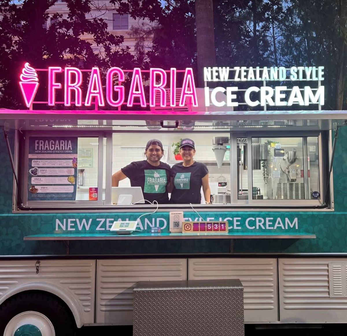 Fragaria New Zealand Style Ice Cream Opening its First Brick and Mortar