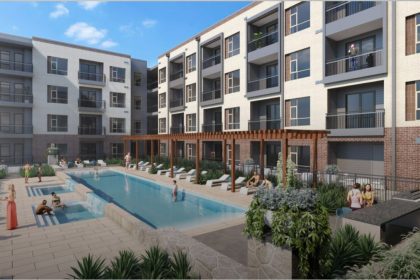 The development will bring a total of 665 apartments, 650,000 square feet of Class A+ office space, and three luxury hotels to Frisco Station.