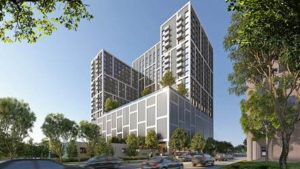 The groundbreaking of Tech Tower represents a significant milestone in Sweetwater’s development.