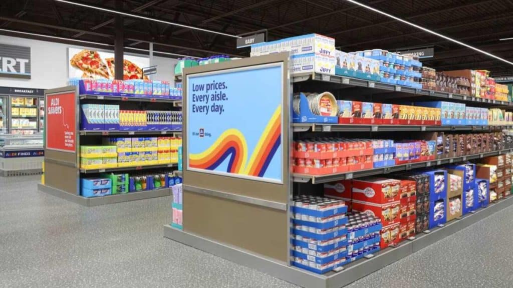 Grocery giant Aldi’s latest store at 30 W Huron Street has opened for Chicago locals with its fresh, organic produce.