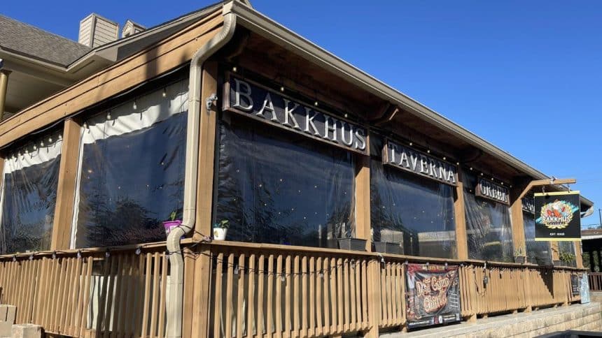 Bakkhus Taverna storefront