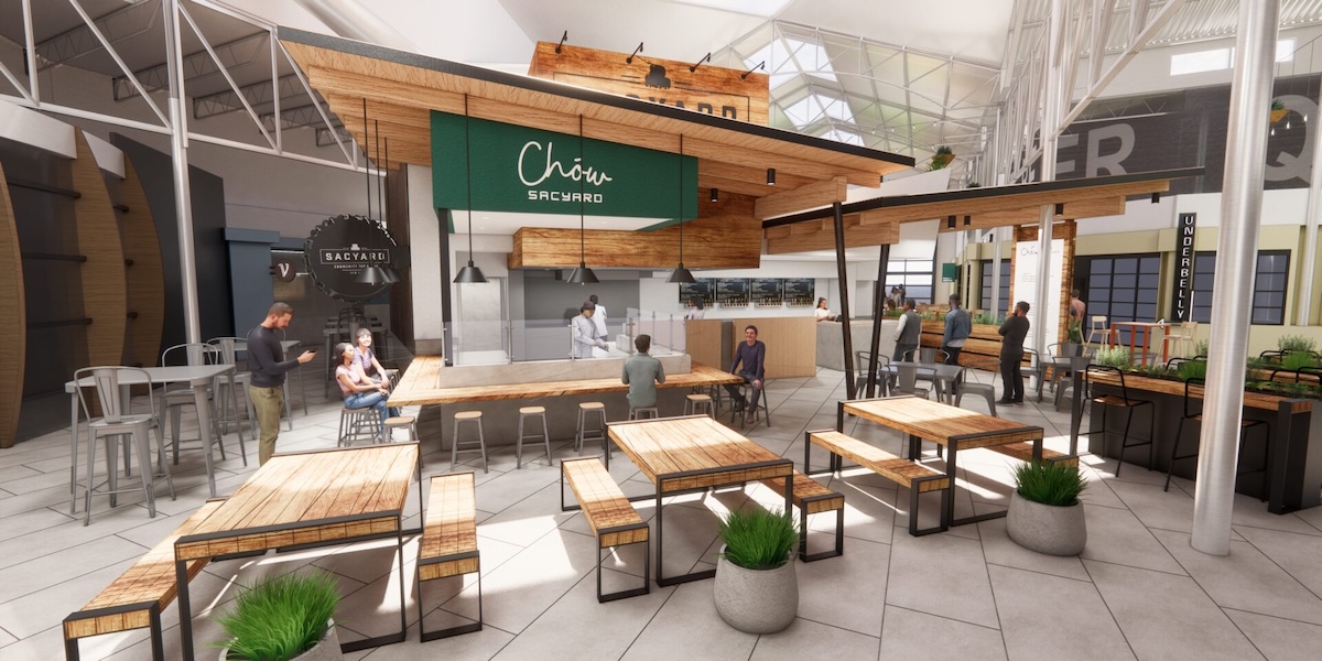 Chow by SacYard to Open at Market Square near Arden Fair as Part of Major Revamp