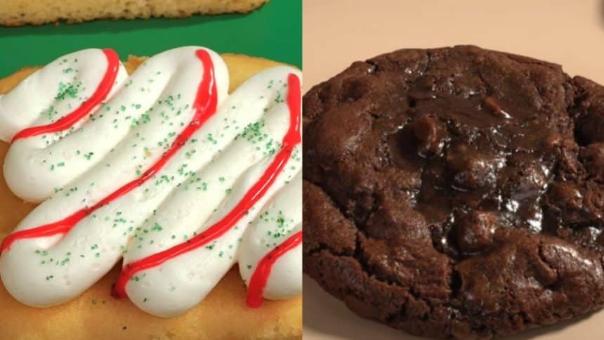 A holiday tree cake, Sea Salt Toffee Skillet Cookie, and Sticky Toffee Pudding are a few highlight dessert picks.
