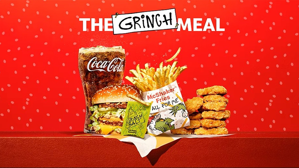 McDonald's brings The Grinch Meal this holiday season