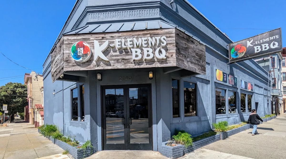 K-elements BBQ storefront