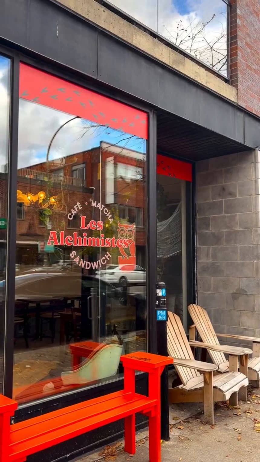 Les Alchimistes Takes Over Saint-Laurent Cafe
