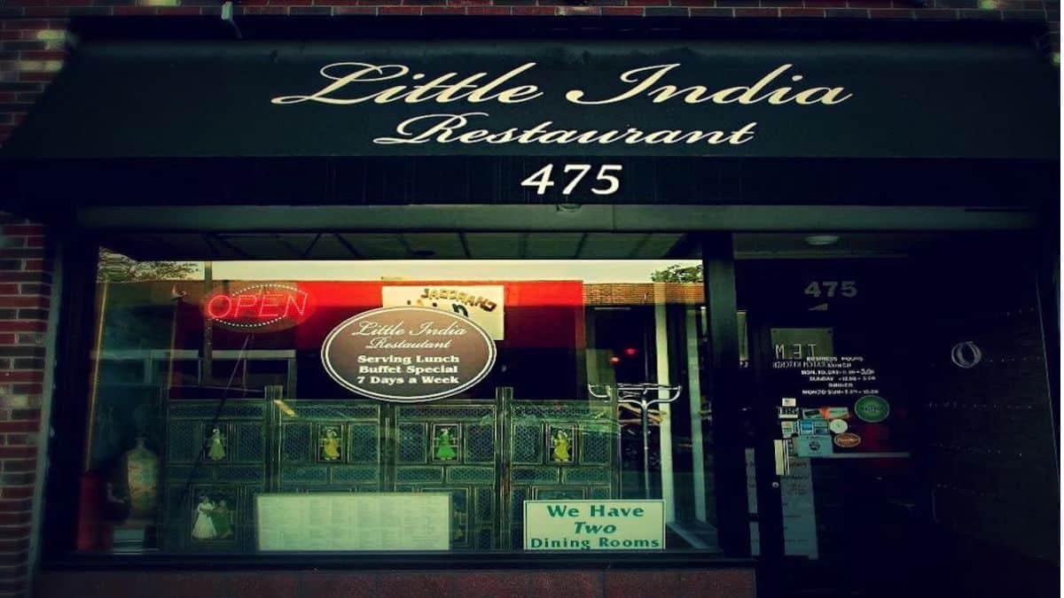 Little India Restaurant storefront