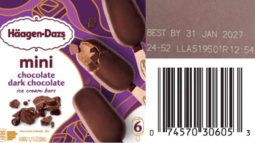 Dreyer's Grand Ice Cream, Inc. issued a recall of ice cream bars