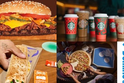 Last week delivered a whirlwind of fast-food launches, from holiday treats to bold new savory creations. 