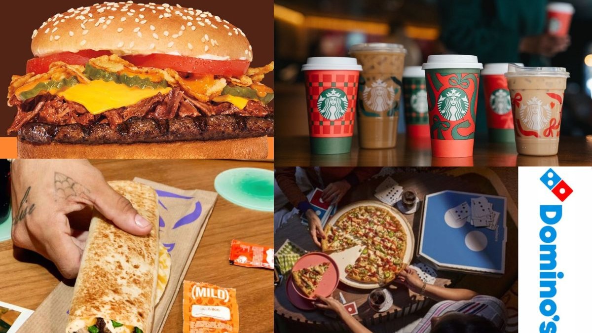 Last week delivered a whirlwind of fast-food launches, from holiday treats to bold new savory creations. 