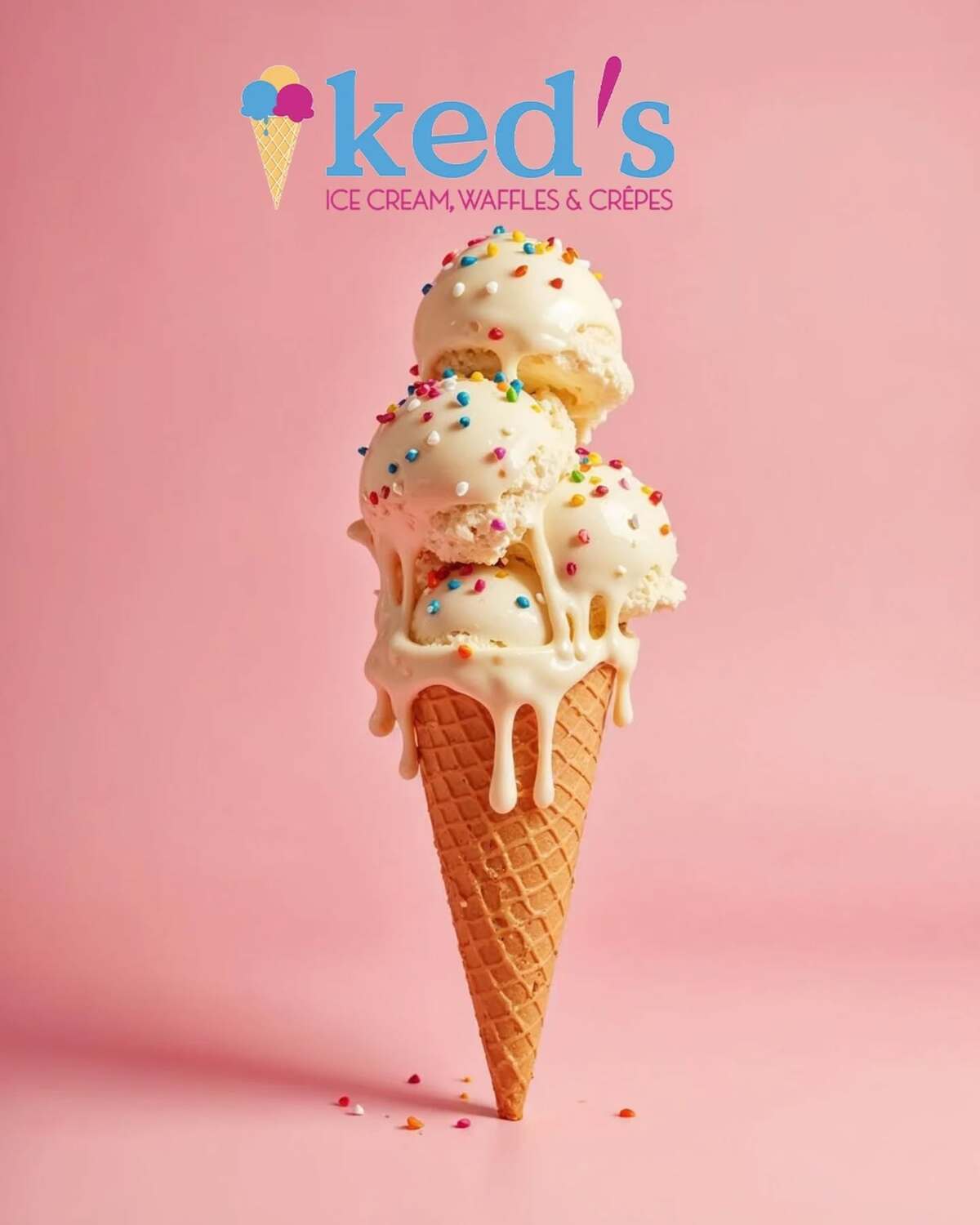 Ked's Ice Cream, Waffles, & Crepes Owner Reveals Two More Locations to Come to Greater Austin Area