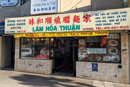 Vietnamese restaurant Lam Hoa Thuan went through a routine inspection on November 25 by the San Francisco health department.