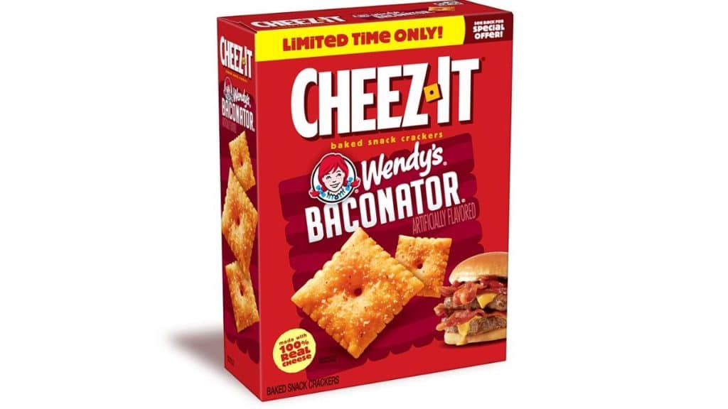 Image of limited-time crackers by Cheez-It in collaboration with Wendy’s (Source: cheezit.com)