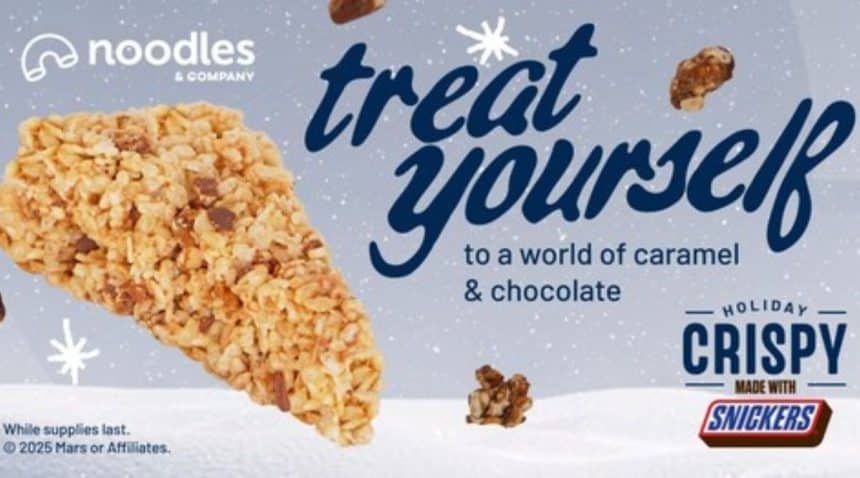 A Noodle Brand is Inviting Guests to Try Its Holiday Crispy Made with SNICKERS®