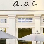 AOC restaurant storefront