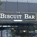 Biscuit Bar signboard