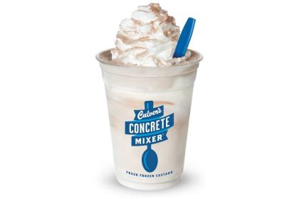 To kick off the holiday season, Culver’s has brought back its Frozen Cocoa Concrete Mixer for winter, offering two seasonal options.