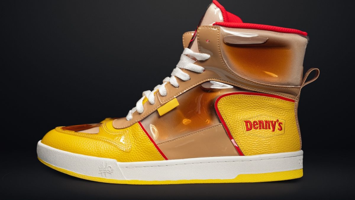 Denny’s marks National Maple Syrup Day with the launch of “Sticky Kicks,” a limited-edition sneaker designed with real maple syrup. 