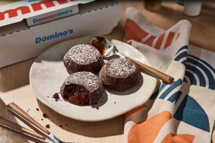 Domino’s is celebrating its 65th birthday by giving away free Chocolate Lava Crunch Cakes with a minimum order worth $10. 