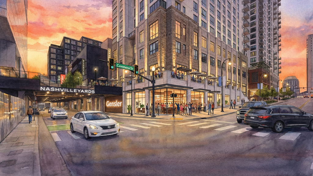 Well-Known Global Design Firm Signs Lease for its New Office in Nashville Yards