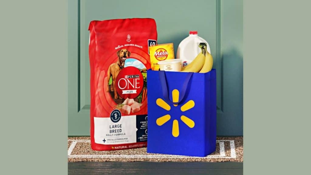Essential goods from Walmart