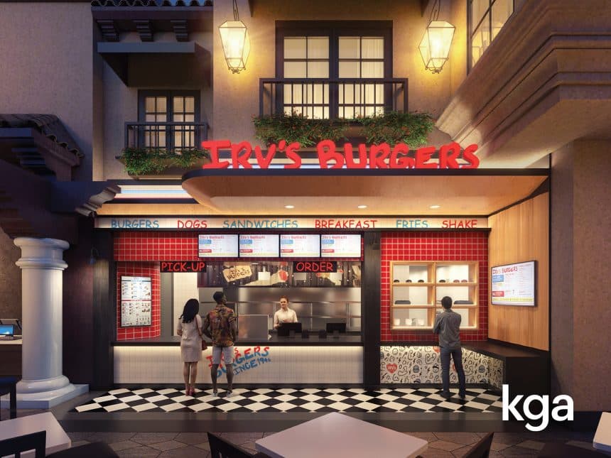 Irv's Burgers Coming to Green Vally Ranch Food Court Next Spring