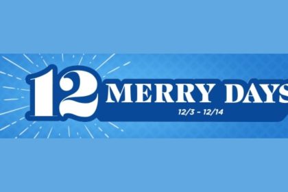 Kroger kicks off its 12 Merry Days Savings Event with digital coupons and easy ways for shoppers to stretch their holiday budgets.
