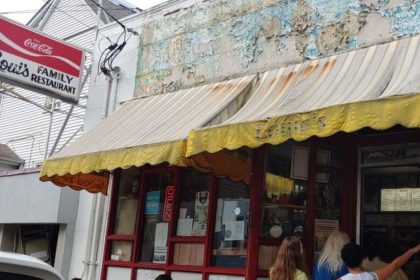 Louis Family restaurant storefront