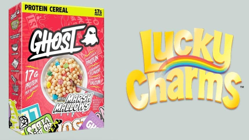 New cereal line by Lucky Charms x Ghost