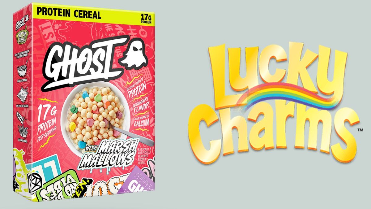 New cereal line by Lucky Charms x Ghost