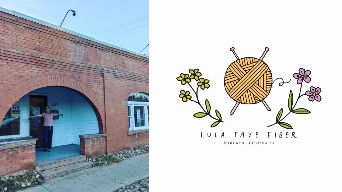 Lula Faye Fiber logo and storefront