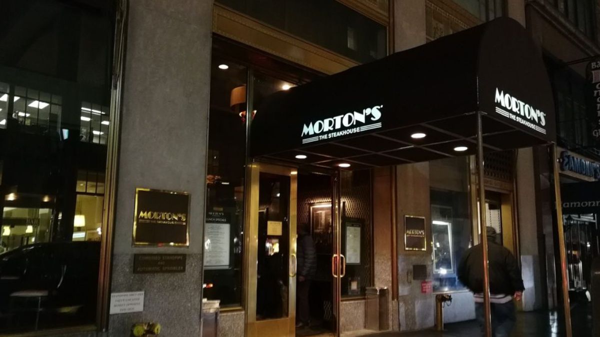 Morton's Steakhouse storefront