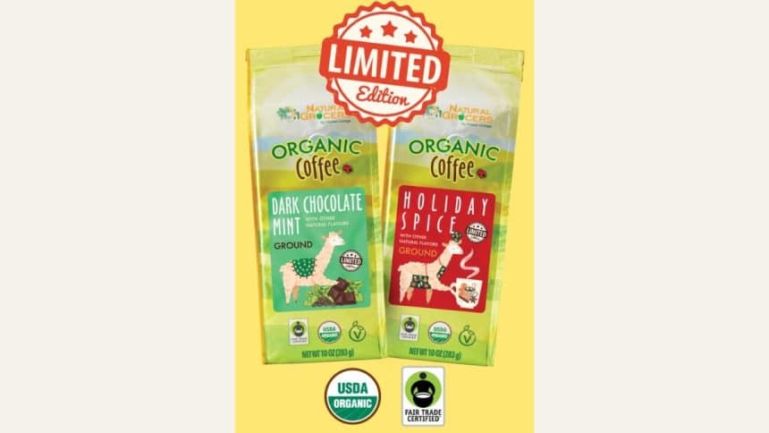 Natural Grocers introduces a limited-edition lineup of Organic Winter Coffees, offering shoppers festive flavors and seasonal savings.