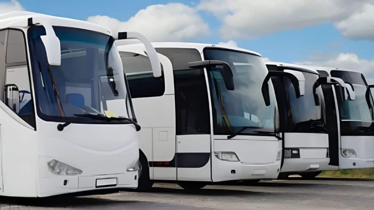 Peoria Charter Coach Company buses
