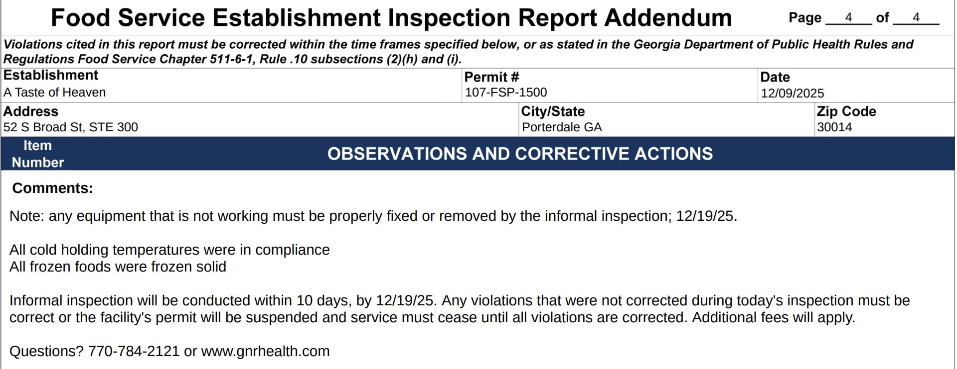 Heavy accumulations of debris were observed across the equipment throughout the facility.