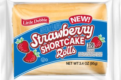Little Debbie launches twin-wrapped Strawberry Shortcake Rolls for portable, grab-and-go snacking.