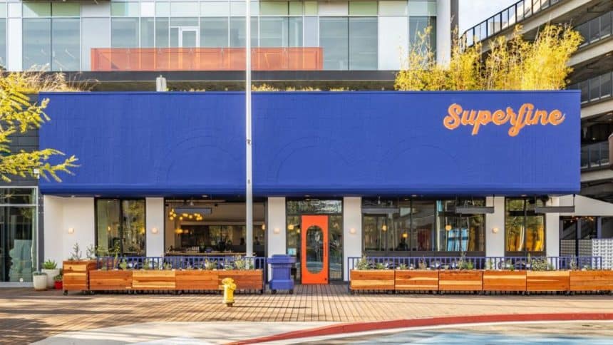 Superfine Pizza and Bar storefront