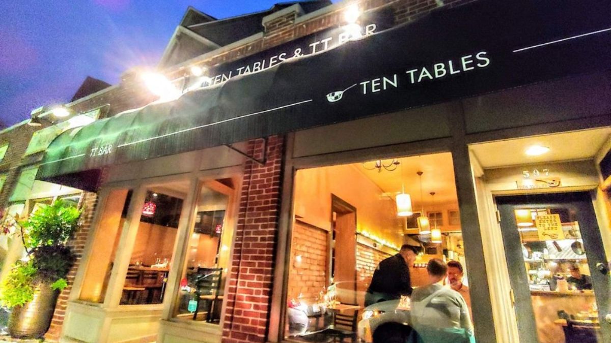 Ten Tables storefront