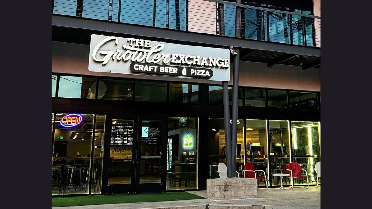 The Growler Exchange storefront