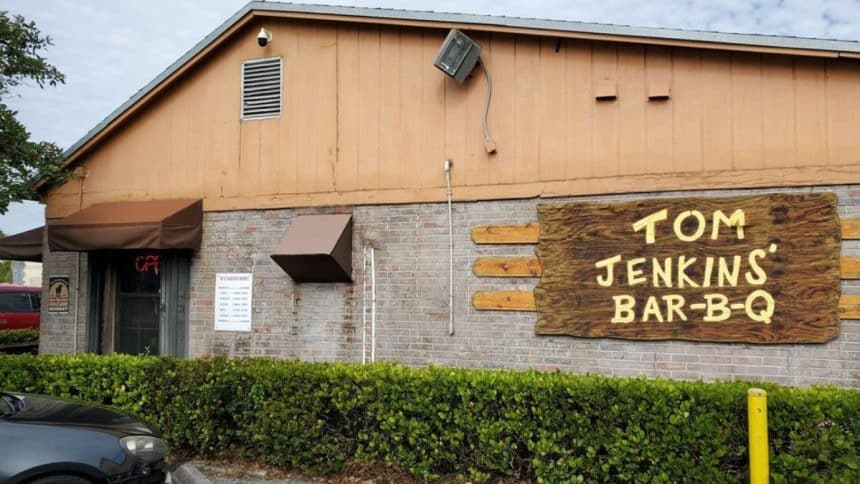 Tom Jenkins BBQ storefront