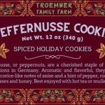 Troemner Family Farm has issued an allergy alert for Pfeffernusse cookies due to undeclared milk, wheat, and soy, prompting a recall.