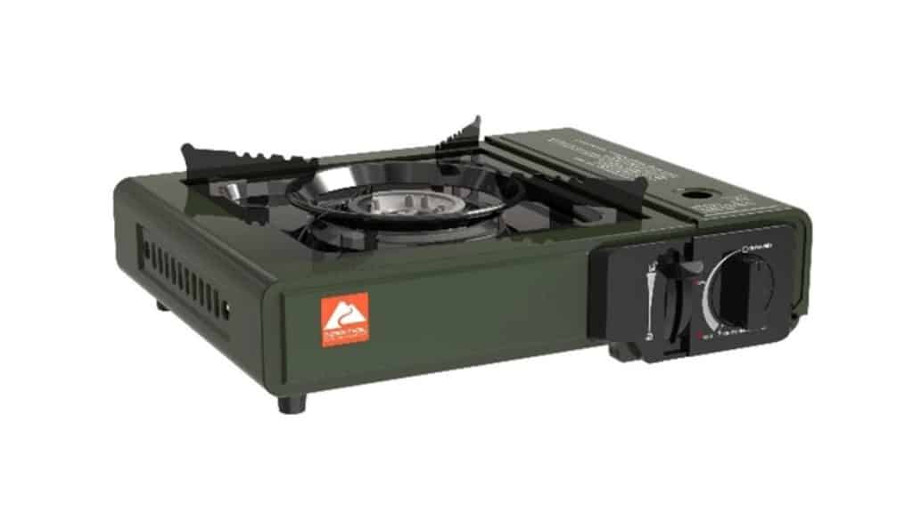 Recalled Ozark Trail Tabletop 1-Burner Butane Camping Stove, model BG2247A1 (Source: cpsc.gov)